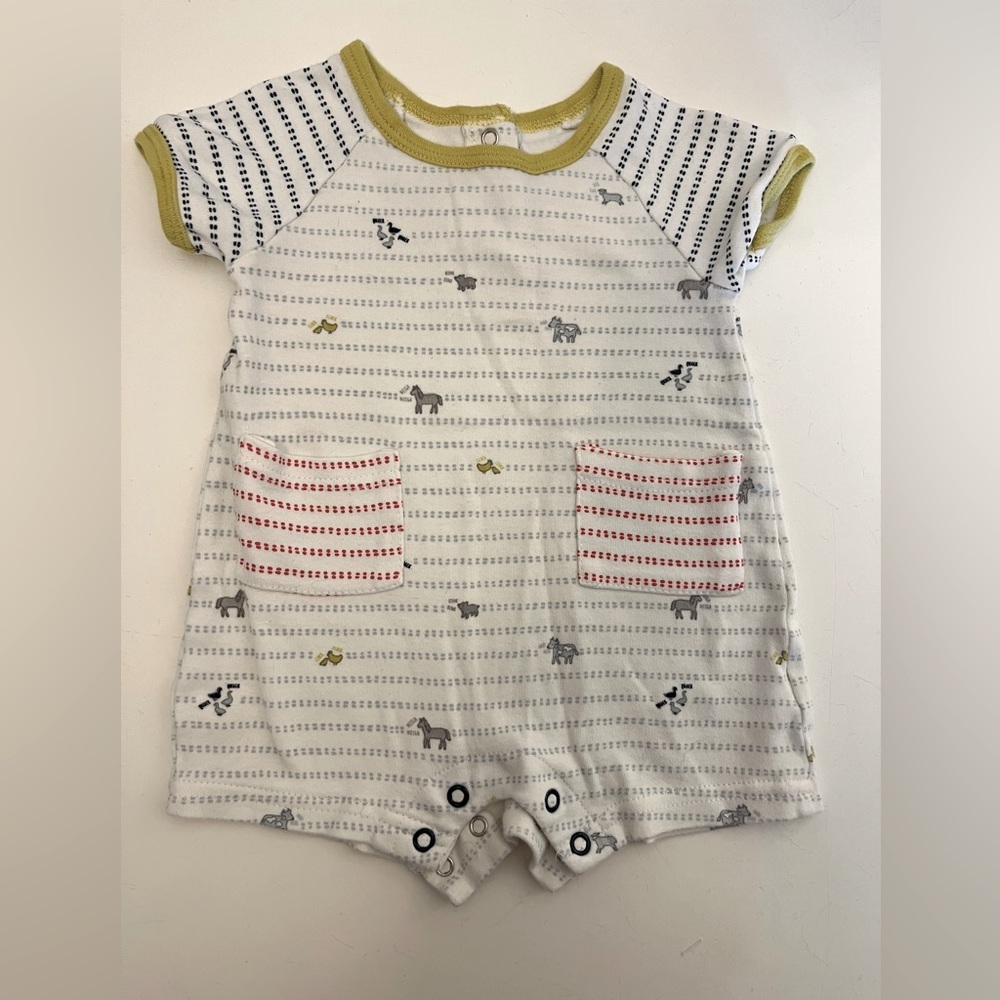 2 for $14!🎉 Indigo Baby x Pehr Romper